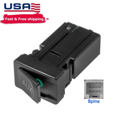 Aux Port Auxiliary Stereo Adaptor Input Jack For 2009-2013 Toyota Corolla 3.5L - Image 1 of 4