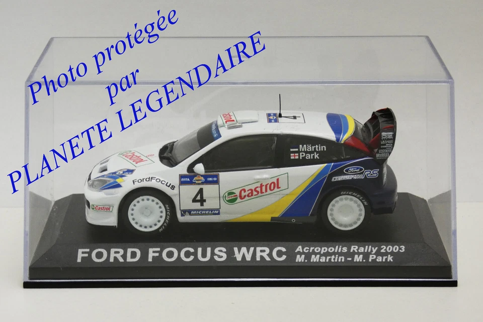 Miniature IXO Altaya Rallye WRC FORD Focus WRC 2003 Metal Diecast 1/43e - Photo 1/1