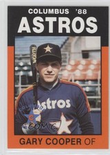 1988 Best Columbus Astros Gary Cooper #21