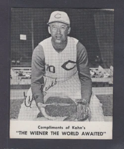1962 KAHN'S WIENERS BOLD FONT VARIATION #22 EDDIE KASKO REDS EXMT+ COND CRISP - Picture 1 of 3