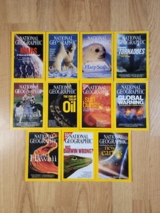 National Geographic Magazine 2004 Missing August Lot of 11 No Maps  - Picture 1 of 5