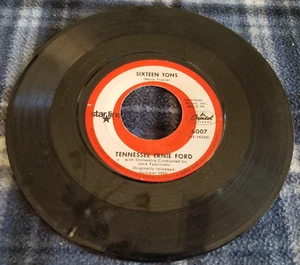 Tennessee Ernie Ford – Sixteen Tons / Mule Train Starline – 6007, 45 RPM, Single - Picture 1 of 4