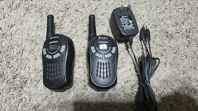 Cobra 2-Way Walkie Talkie CXT175 Microtalk 22 Channel Black Pair - Image 1 of 4
