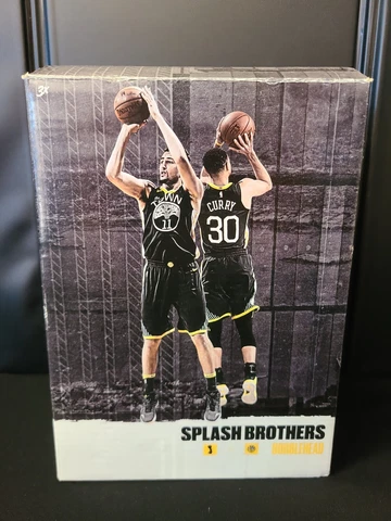 Golden State Warriors Steph Curry Klay Thompson Splash Brothers Bobblehead Cover