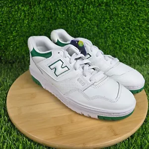 New Balance 550 Herren weiß grün Sportschuhe Größe 9 neu im Karton - Bild 1 von 6