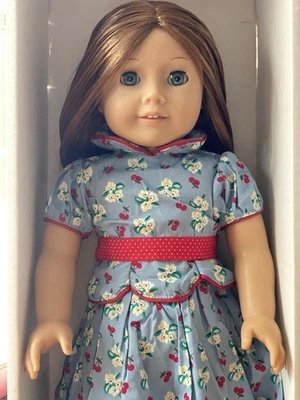 "Muñeca Emily Bennett retirada American Girl de 18"" con vestido Meet" Foto 1 de 4