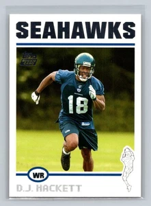 2004 Topps Rookie RC #364 D.J. Hackett Seattle Seahawks Football Card - Picture 1 of 2