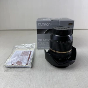 Tamron SP AF 10-24mm F/3.5-4.5 Di II with Lens Hood For Nikon Model B001 - Picture 1 of 19
