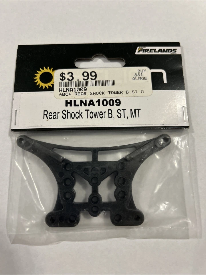 RC Firelands Helion Spares / Plastic Black Rear Tower (1) HLNA1009 B165 - Image 1 of 1