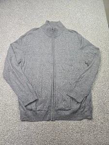 Banana Republic Sweater Mens Extra Large Gray Cardigan Casual Business City Work - Picture 1 of 13
