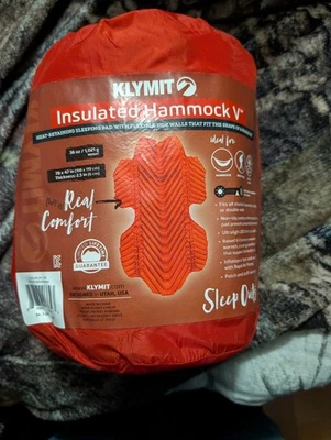 Almohadilla para hamaca aislada, hamaca aislada Klymit V Foto 1 de 3