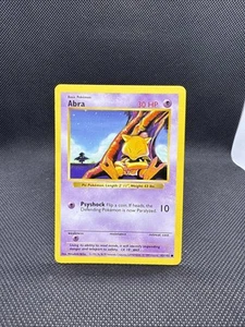 Pokémon TCG Abra 43/102 Shadowless Common Base Set - Bild 1 von 2