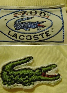 Giacca a vento vintage anni 60 IZOD LACOSTE nylon leggero giacca a vento HONG KONG made uomo XL - Foto 1 di 18