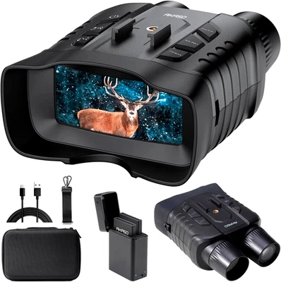 AKASO Seemor-200 Night Vision Goggles 4K Full Color Binoculars 16X Photo & Video - Image 1 of 4