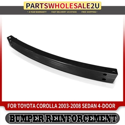Front Side Steel Bumper Reinforcement for Toyota Corolla 2003-2008 Sedan 4-Door - Изображение 1 из 4