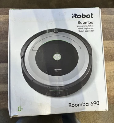 Roomba 695 WiFi Connected Robotic Vacuum iRobot R695020 NEW! - Image 1 of 4