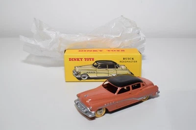 B91 1:43 ATLAS DINKY TOYS 24V 24V BUICK ROADMASTER SALMON PICK NERO NUOVO CON... - Immagine 1 di 4