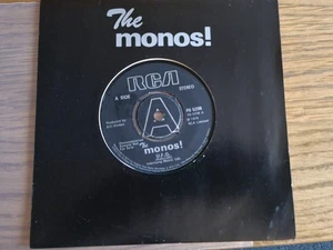 The Monos! – U.F.O. 1980 RCA Records 7” Promo Punk New Wave - Picture 1 of 5