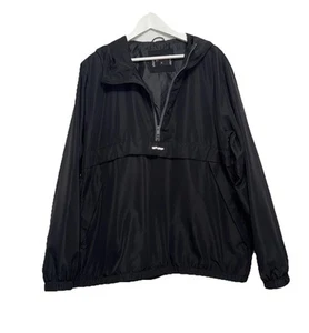 Baleaf Damen XL Jacke 1/2 Zip Hoodie Windbreaker schwarz - Bild 1 von 5