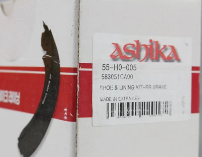 ASHIKA 55-H0-005 Bremsbackensatz Bremsbacken Hinterachse für HYUNDAI B31-A55 - Bild 1 von 3