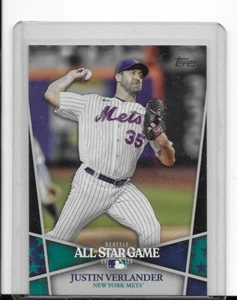 2023 Topps All-Star Game #23 Justin Verlander New York Mets 113/399 - Picture 1 of 2