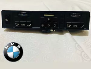 Original BMW 5 Series E32 E34 climate control panel heating control panel-tested - Picture 1 of 5