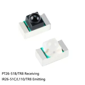 PT26 IR26 1206 940nm LED emisor infrarrojo y receptor IR diodos infrarrojo tubo - Imagen 1 de 22