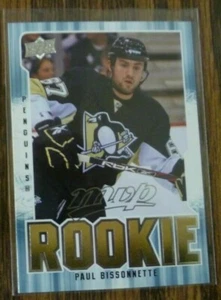 Paul Bissonnette Rookie 2008-09 Upper Deck MVP RC UD 391 Penguins Biznasty Mint+ - Picture 1 of 2