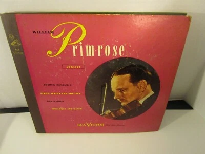 1945 VTG SHELLAC RECORD HAROLD IN ITALY BERLIOZ BOSTON SYMPHANY WILLIAM PRIMROSE - Image 1 of 2