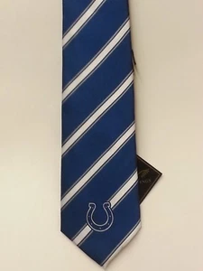 NFL Indianapolis Colts Team Neck Tie (Woven Poly 1) NEW - Picture 1 of 1