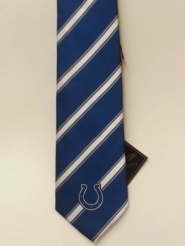 NFL Team Neck Tie, Indianapolis Colts (Woven Poly 1) NEW Cover