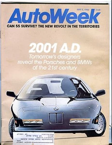 AutoWeek Magazine May 5 1986 Porsche BMW EX w/ML 021617jhe - Picture 1 of 1