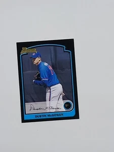 2003 Topps Bowman 1st Year Baseball Card Dustin Mcgowan #bdp110 - Picture 1 of 2