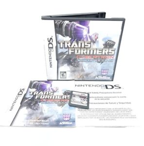 Transformers: War for Cybertron Decepticon Nintendo DS complet dans sa boîte testé