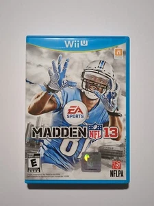 Madden NFL 13 (Nintendo Wii U, 2012), CIB, Tested and Working - Picture 1 of 7