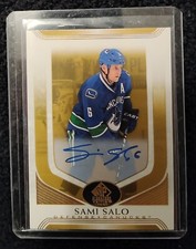 Sami Salo 2020-21 SP Signature Legends Gold Spectrum #141 Autographed