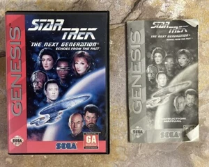 Star Trek - Echoes From the Past - Sega Genesis **CAJA + MANUAL** - Imagen 1 de 7