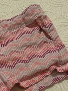 Pantalones Cortos Cintura Ajustable Chicas Gymboree Talla 4 Chevron Rosa Púrpura - Imagen 1 de 5