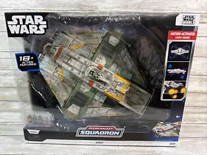 Star Wars Micro Galaxy Squadron Ghost #0131 Series 3 Rebels Lights & Sounds New - Picture 1 of 6