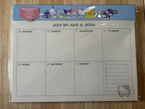 Hello Kitty 2024-25 Desk Calendar - Picture 1 of 1