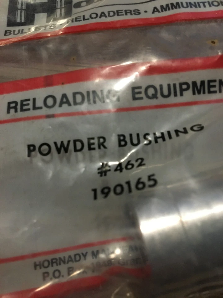 Buje en polvo Hornady Pacific #462 nuevo stock antiguo Foto 1 de 1
