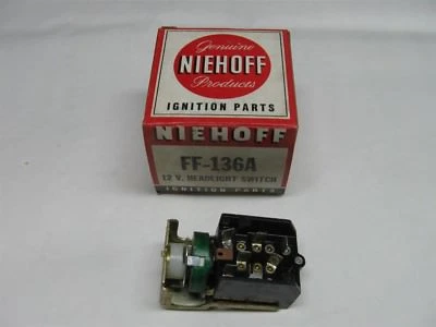 NIEHOFF #FF-136 A 12 VOLT HEAD LIGHT SWITCH NIEHOFF #FF-136 A 12 VOLT - Image 1 of 2