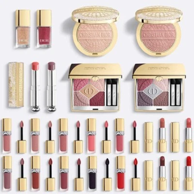 ***NIB DIOR Golden Ball Holiday 24/25 Collection LE Eyeshadow Lipstick U CHOOSE: - Image 1 of 4