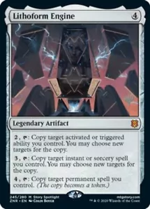 MTG Magic Cards 1x Lithoform Engine - Foil - Promo Pack Zendikar Rising NM-Mint, - Foto 1 di 1