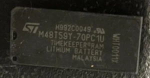 ST Micro M48T59-70PC1U Real Time Clock (RTC) IC Clock/Calendar Parallel 28-DIP - Picture 1 of 3