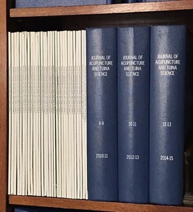 JOURNAL of ACUPUNCTURE and TUINA SCIENCE 2010-2018 Complete Run TCM Energy - Picture 1 of 10