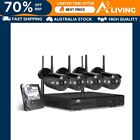3Mp Hd Wireless Cctv System 8Ch Nvr Infrared Night Vision 1Tb Hdd Outdoor Indoor