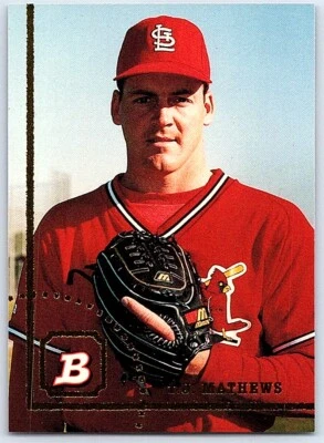 1994 Bowman T.J. Mathews St. Louis Cardinals #236 - Image 1 of 2