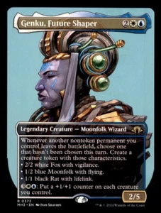Genku, Future Shaper (Borderless) Commander: Modern Horizons 3 Rare NM - Picture 1 of 2