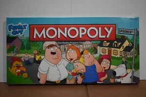 FAMILY GUY | MONOPOLY | COLLECTORS EDITION | SEALED | 6 COLLECTORS TOKENS! - Picture 1 of 3